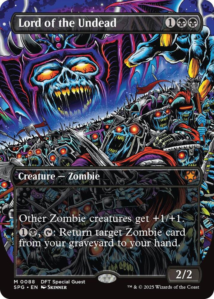 Lord of the Undead (Borderless) 88 card from Special Guests