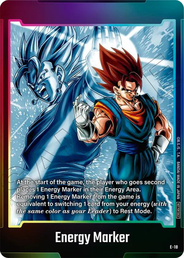 Energy Marker E-18 card from Fusion World Energy Markers