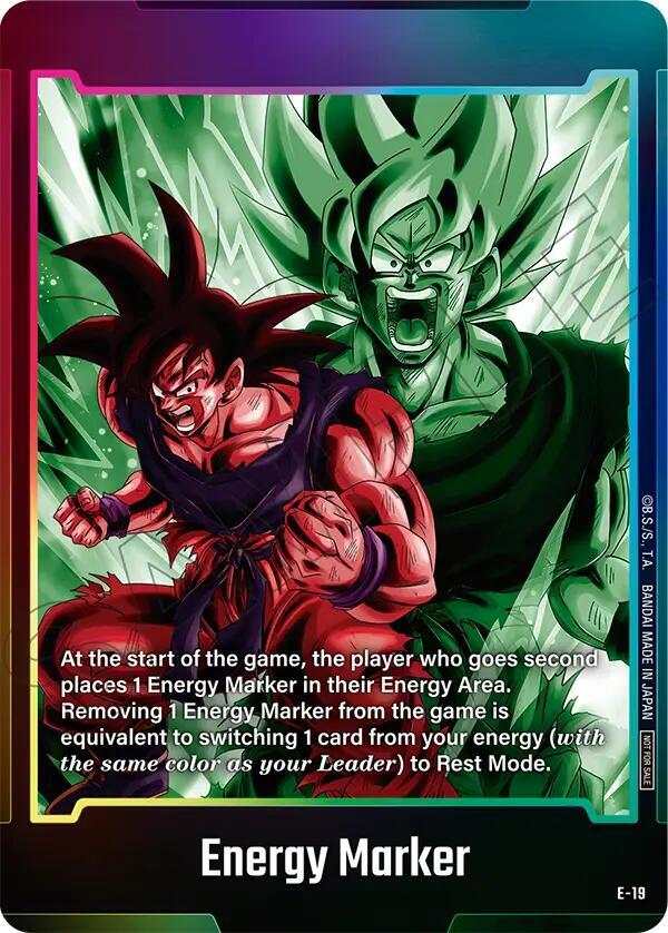 Energy Marker E-19 card from Fusion World Energy Markers