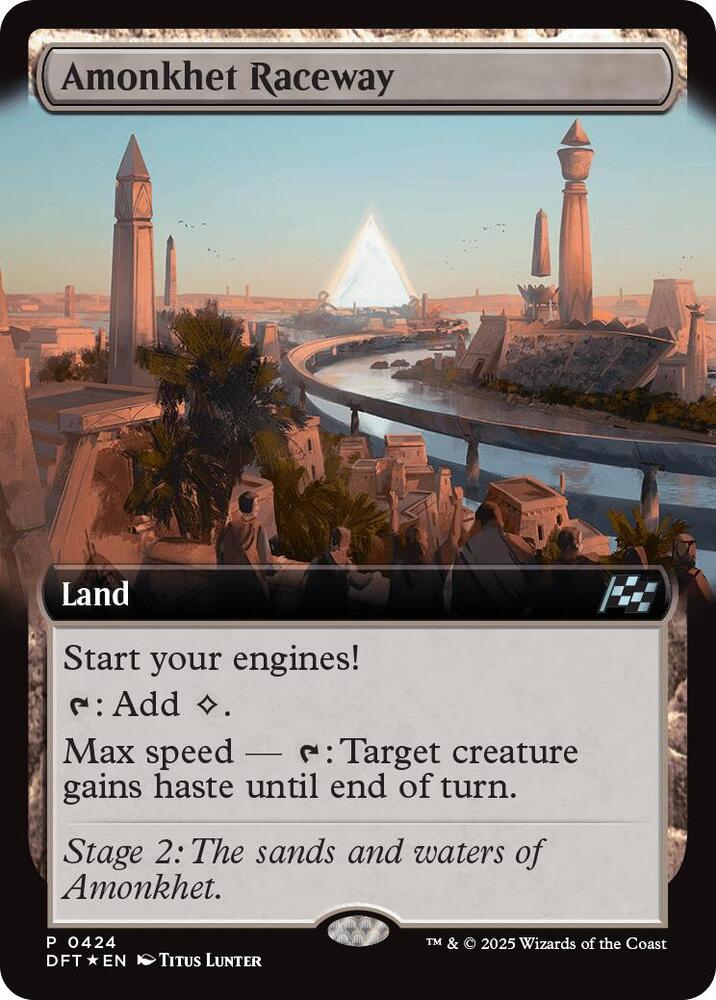 Amonkhet Raceway (Extended Art) 424 card from Aetherdrift