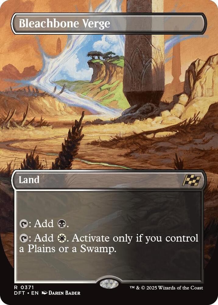 Bleachbone Verge (Borderless) 371 card from Aetherdrift