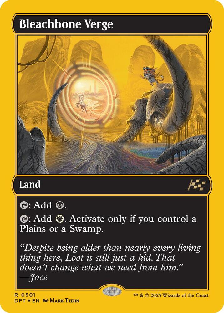 Bleachbone Verge (First-Place Foil) 501 card from Aetherdrift