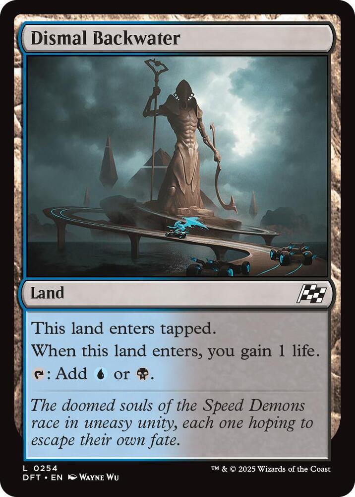 Dismal Backwater 254 card from Aetherdrift