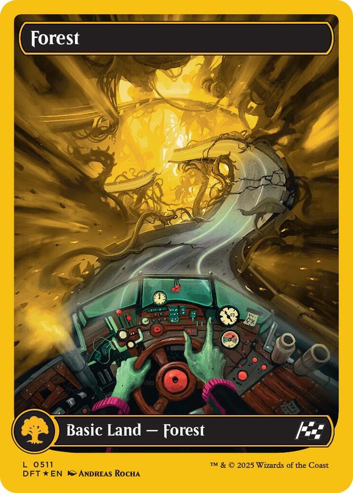 Forest (First-Place Foil) 511 card from Aetherdrift