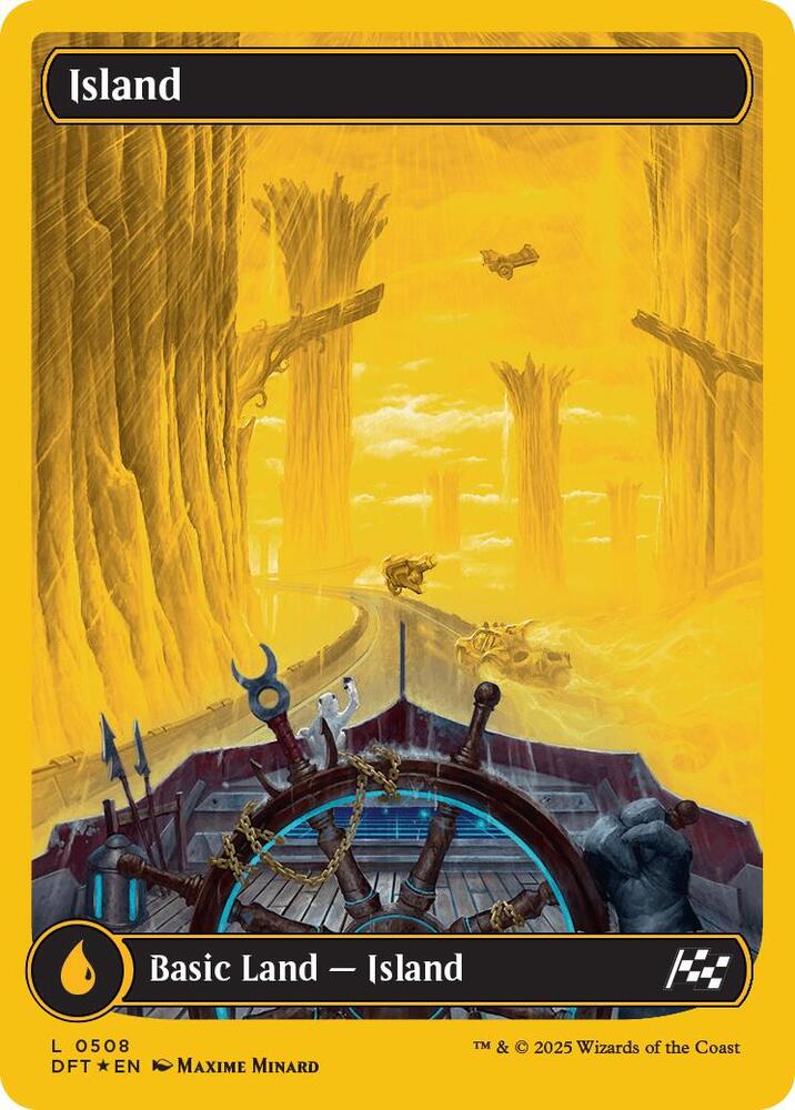 Island (First-Place Foil) 508 card from Aetherdrift