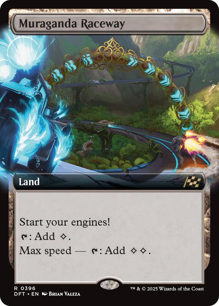 Muraganda Raceway (Extended Art) 396 card from Aetherdrift