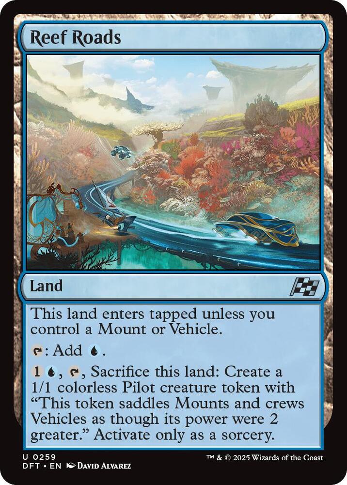 Reef Roads 259 card from Aetherdrift