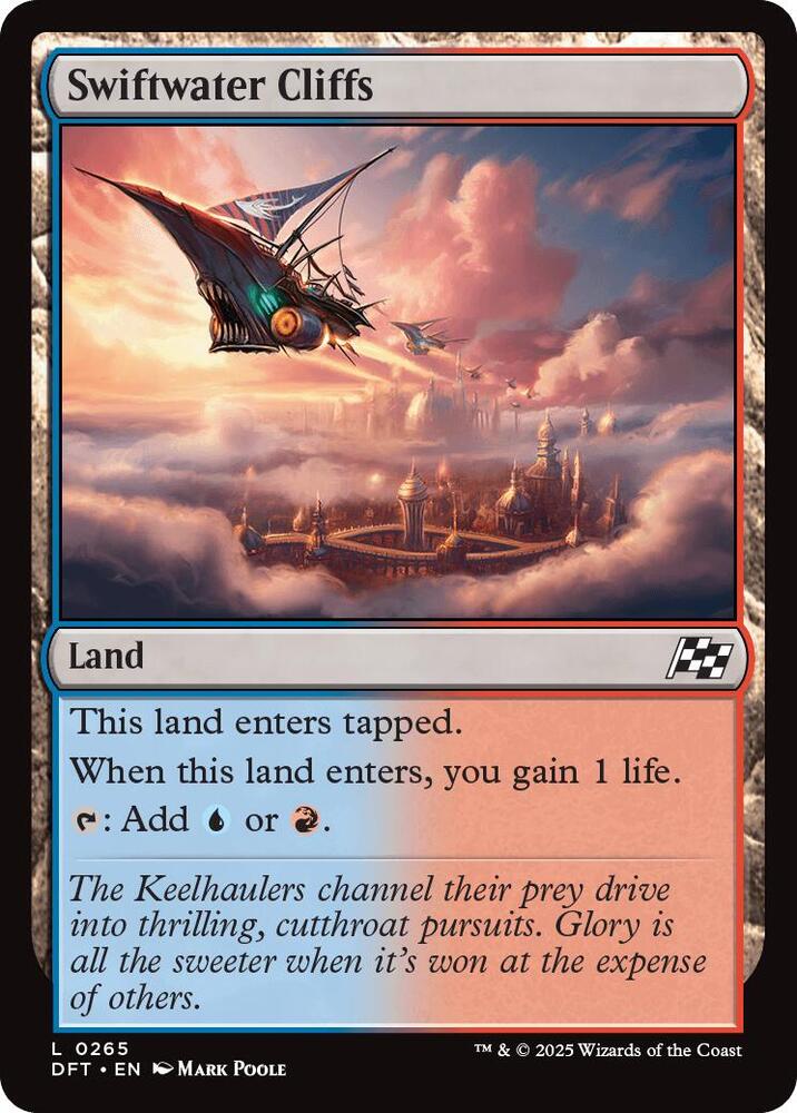 Swiftwater Cliffs 265 card from Aetherdrift