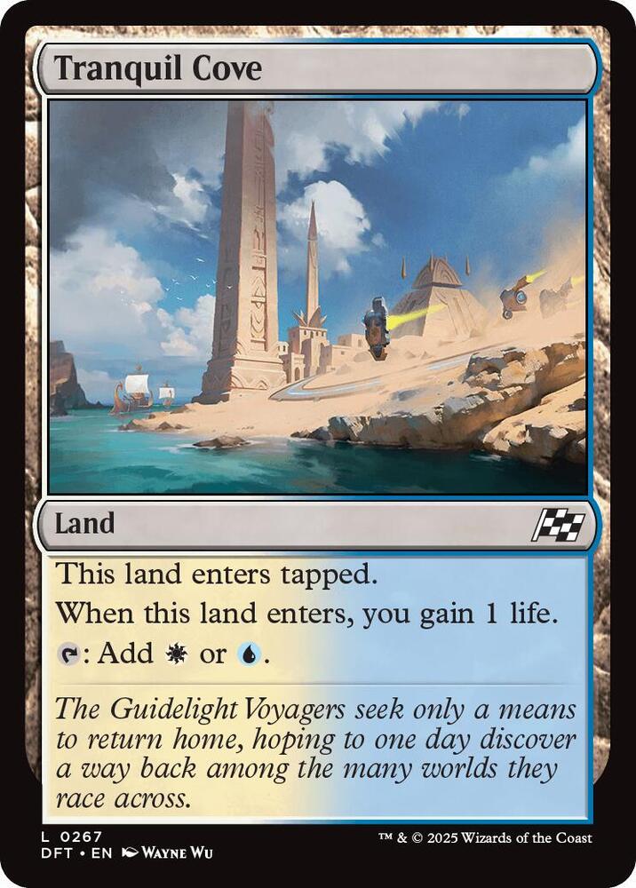 Tranquil Cove 267 card from Aetherdrift