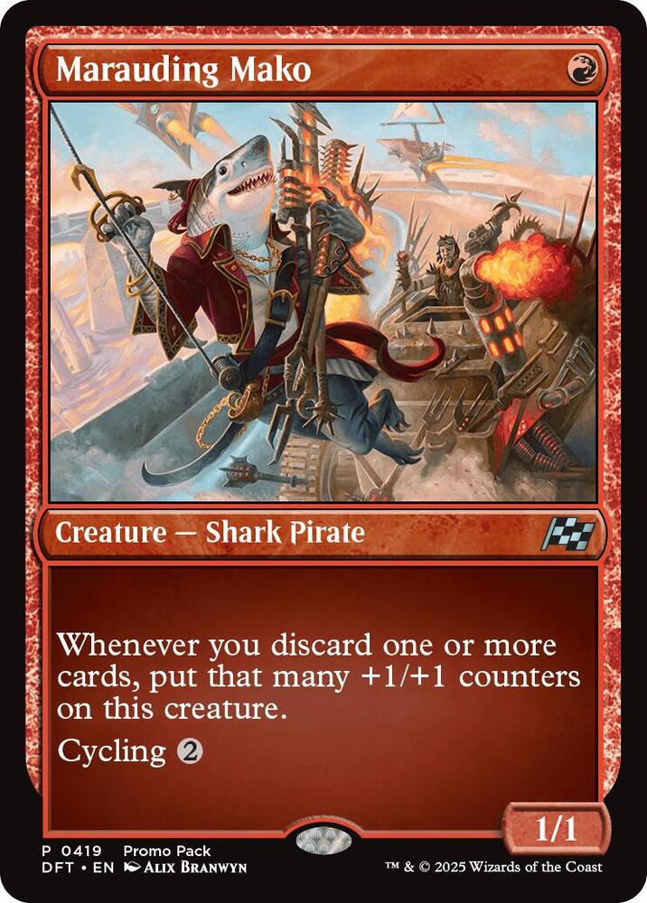 Marauding Mako 419 card from Promo Pack: Aetherdrift