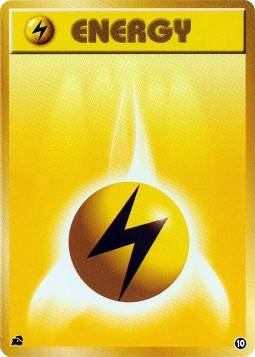 Basic Lightning Energy 10 card from Intro Pack (Bulbasaur)
