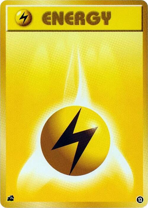 Basic Lightning Energy 12 card from Intro Pack (Bulbasaur)