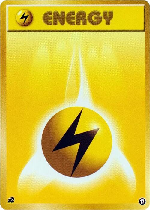 Basic Lightning Energy 17 card from Intro Pack (Bulbasaur)