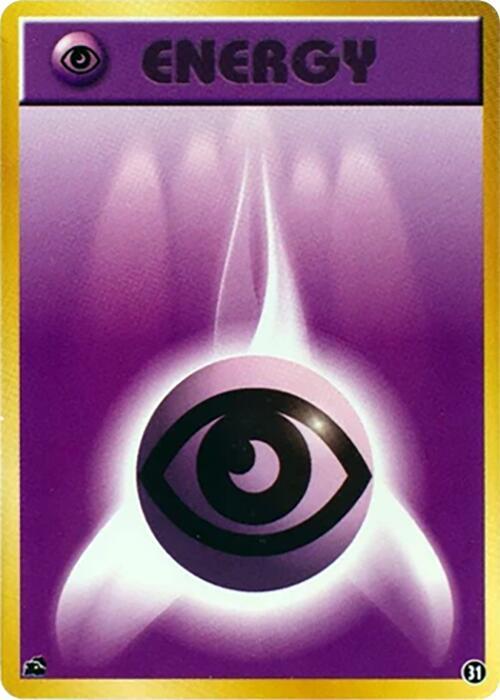 Basic Psychic Energy 31 card from Intro Pack (Bulbasaur)