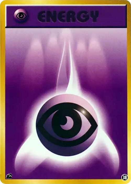Basic Psychic Energy 38 card from Intro Pack (Bulbasaur)