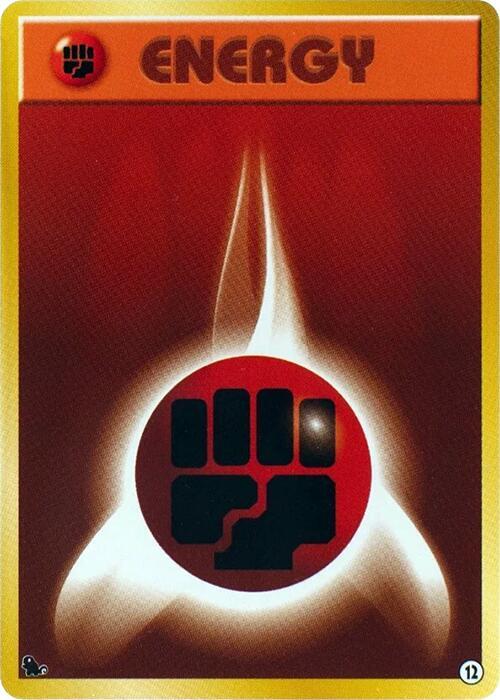 Basic Fighting Energy 12 card from Intro Pack (Squirtle)