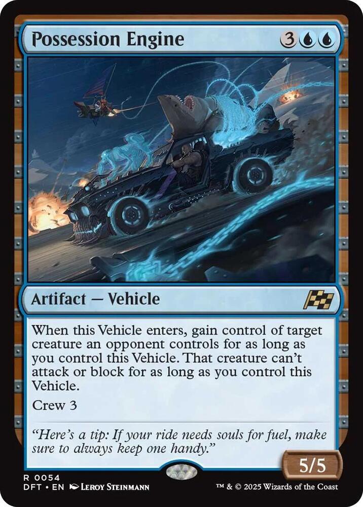 Possession Engine 54 card from Aetherdrift