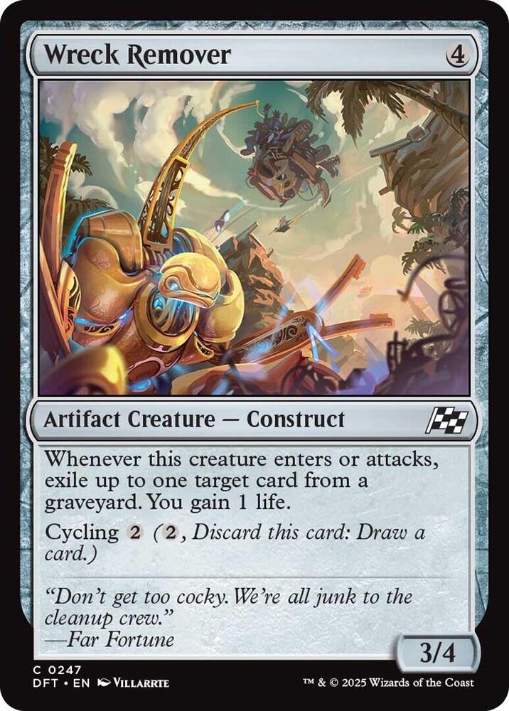 Wreck Remover 247 card from Aetherdrift