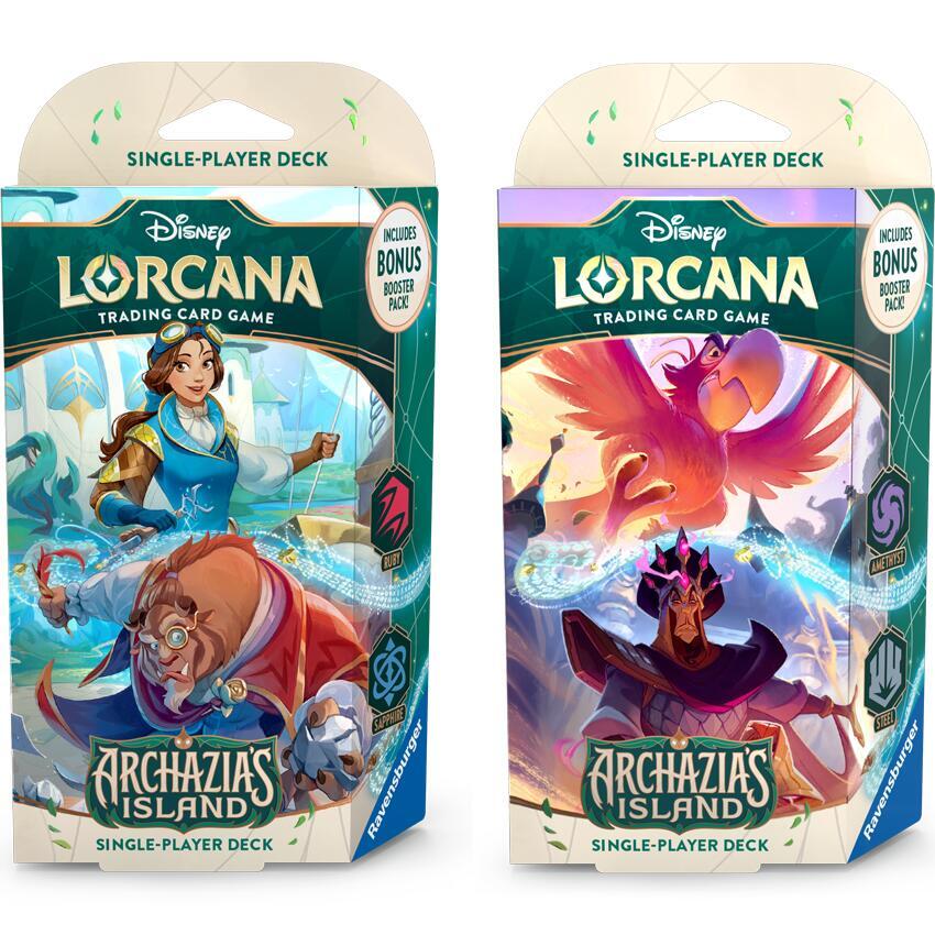Disney Lorcana: Archazia's Island Starter Deck [Set of 2] card from Archazia's Island