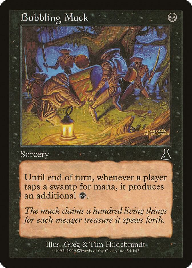 Bubbling Muck 54 card from Urza's Destiny