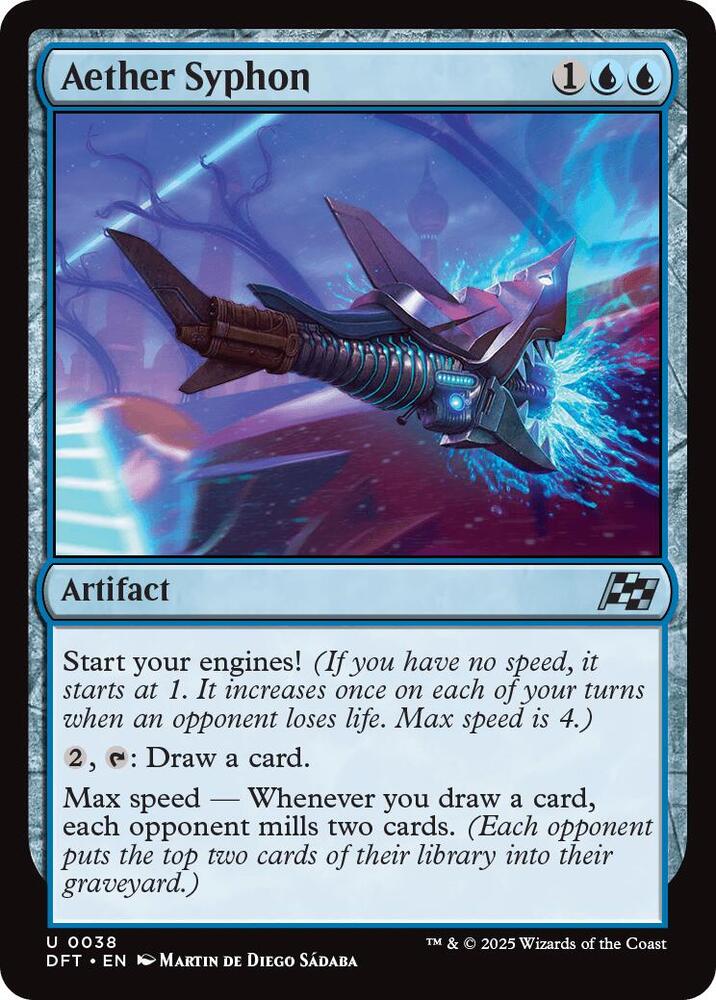 Aether Syphon 38 card from Aetherdrift
