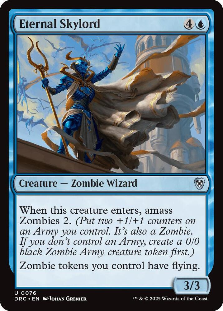 Eternal Skylord 76 card from Commander: Aetherdrift