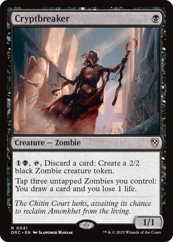 Cryptbreaker 41 card from Commander: Aetherdrift