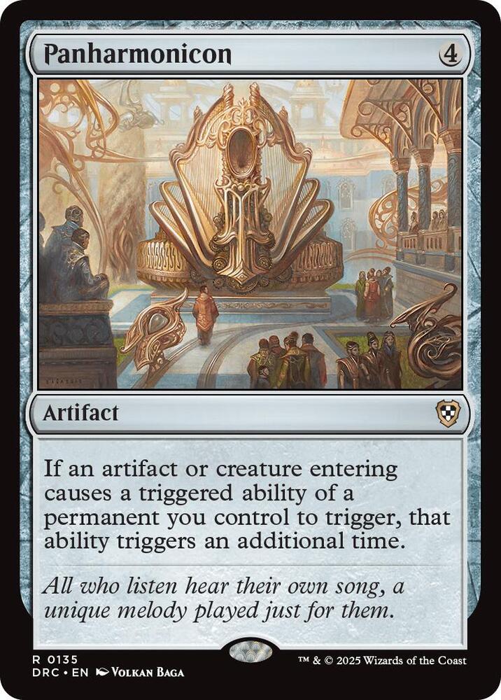 Panharmonicon 135 card from Commander: Aetherdrift