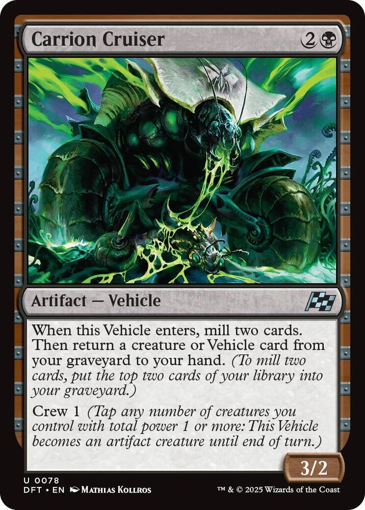 Carrion Cruiser 78 card from Aetherdrift