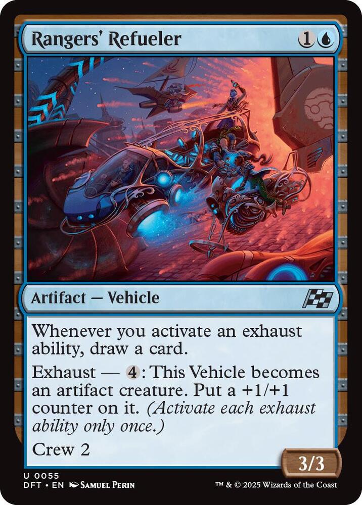 Rangers' Refueler 55 card from Aetherdrift