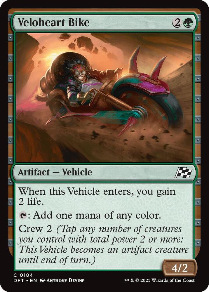 Veloheart Bike 184 card from Aetherdrift