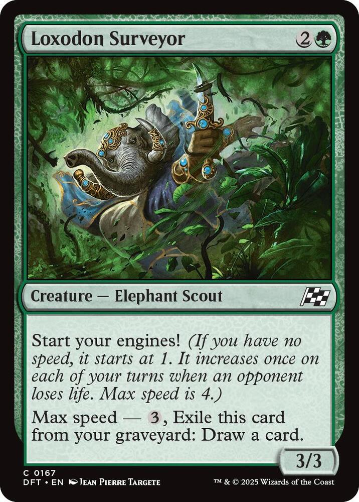 Loxodon Surveyor 167 card from Aetherdrift
