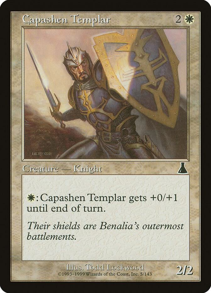 Capashen Templar 5 card from Urza's Destiny
