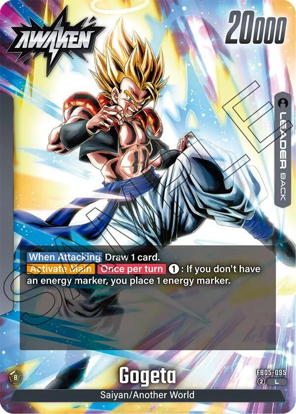 Gogeta FB05-095 card from New Adventure
