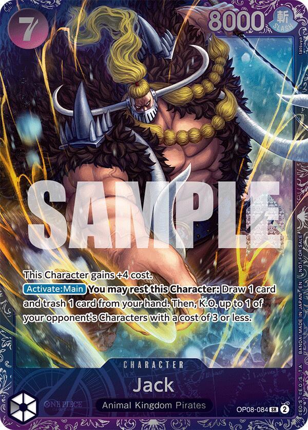 Jack (Treasure Cup 2025) OP08-084 card from One Piece Promotion Cards