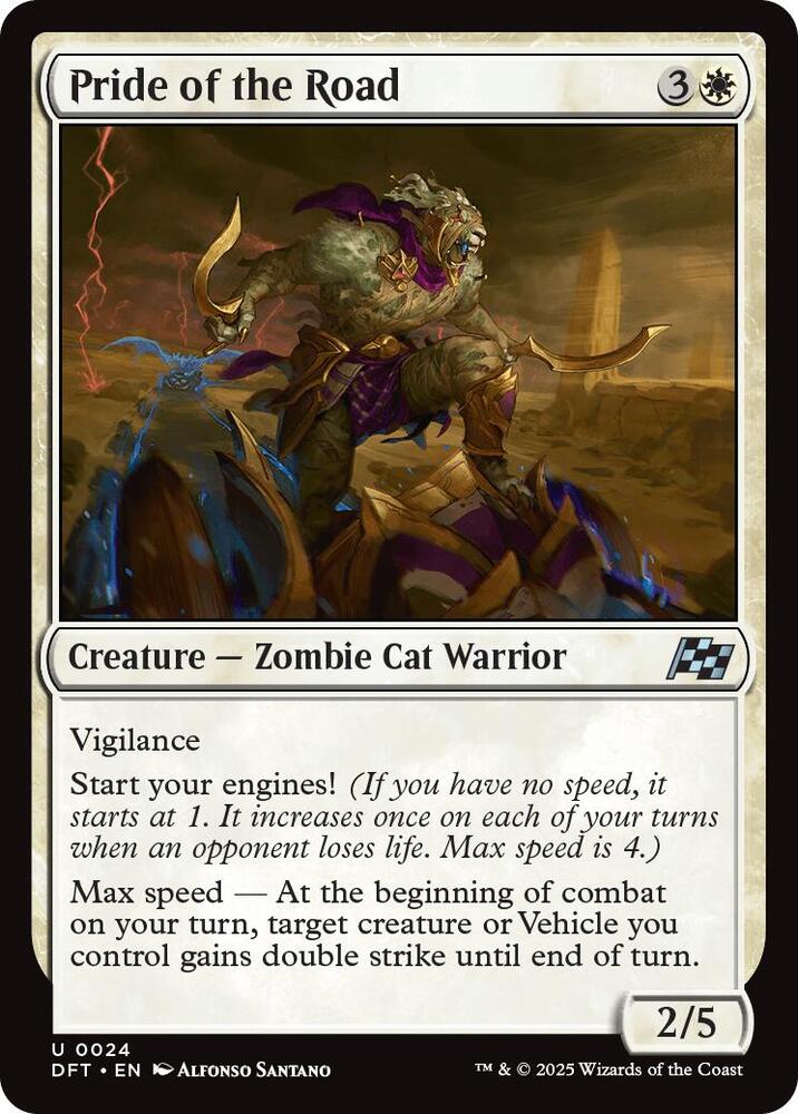 Pride of the Road 24 card from Aetherdrift