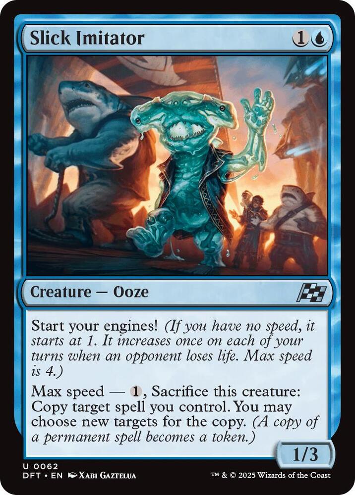 Slick Imitator 62 card from Aetherdrift