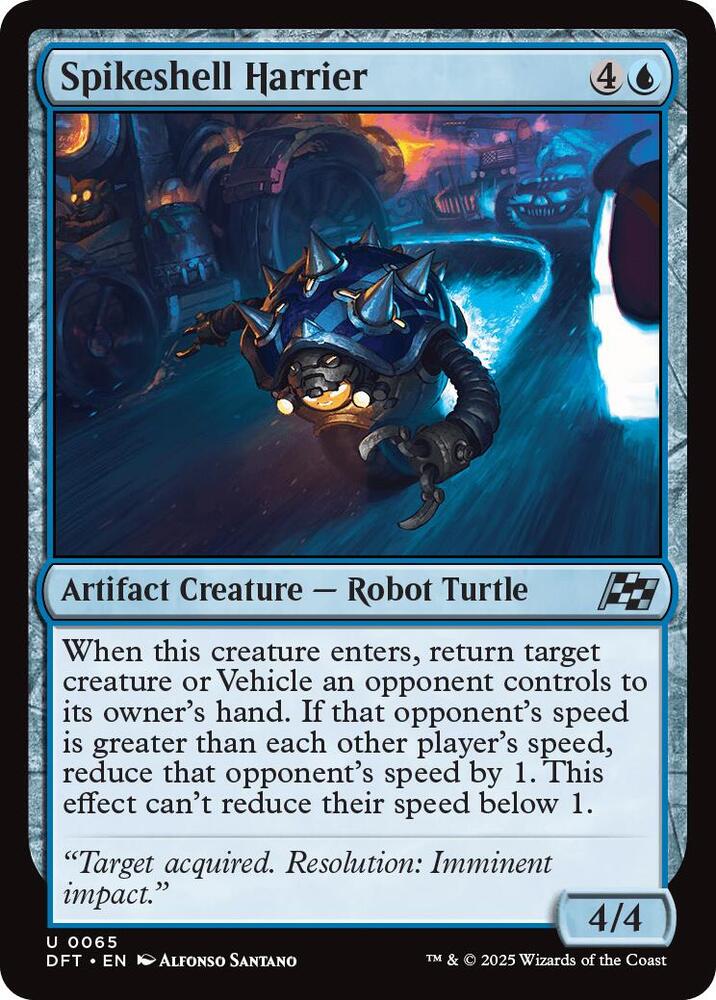 Spikeshell Harrier 65 card from Aetherdrift