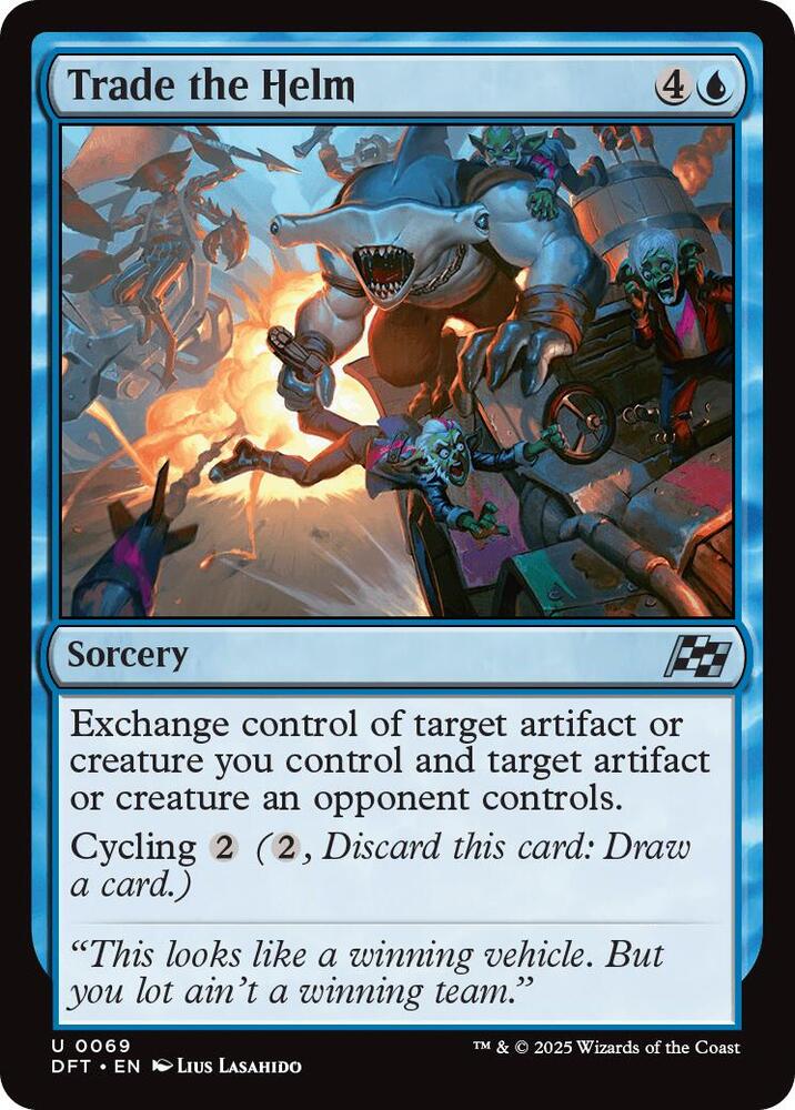 Trade the Helm 69 card from Aetherdrift