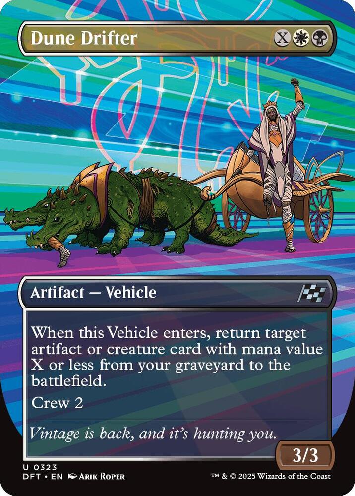 Dune Drifter (Borderless) 323 card from Aetherdrift