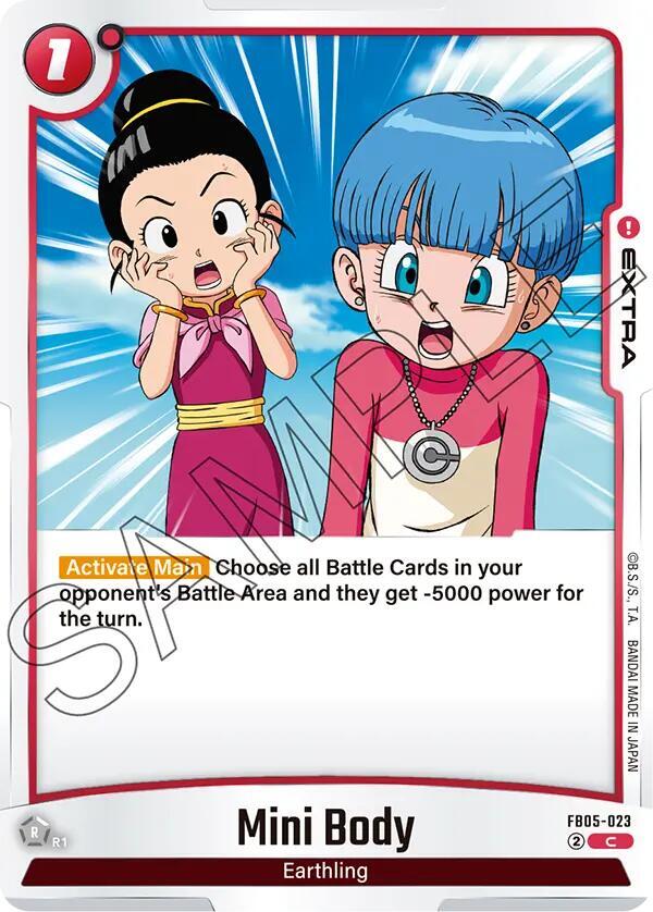 Mini Body FB05-023 card from New Adventure