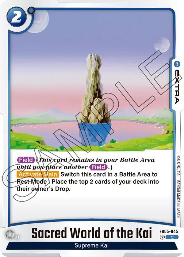Sacred World of the Kai FB05-045 card from New Adventure