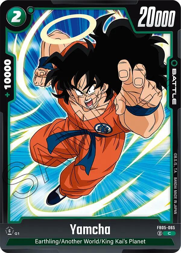 Yamcha FB05-065 card from New Adventure