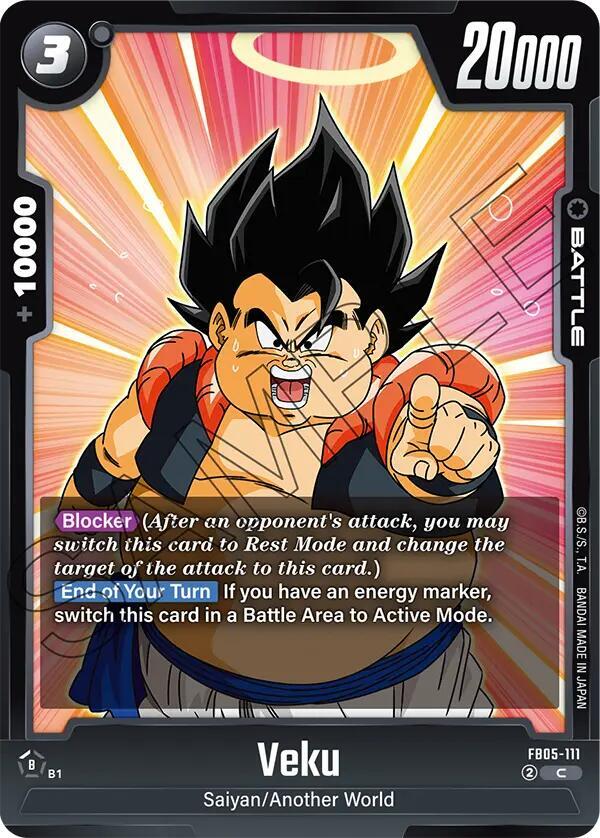 Veku FB05-111 card from New Adventure