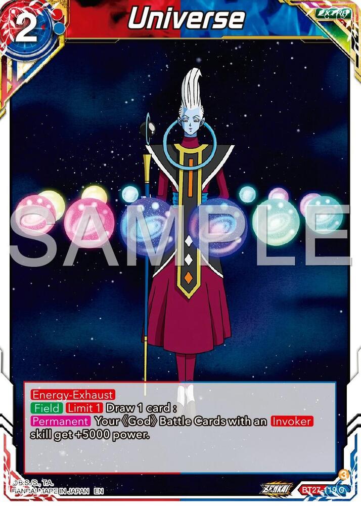 Universe BT27-119 card from History of Z