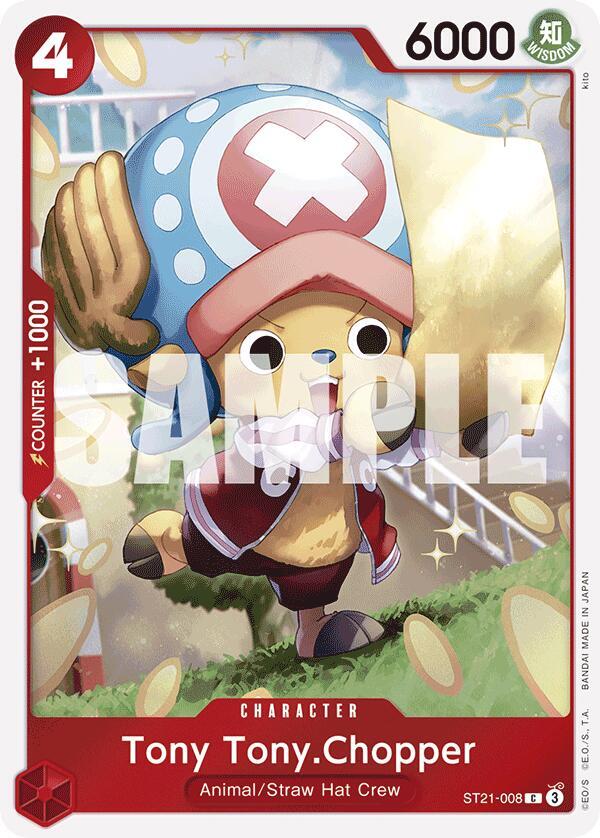Tony Tony.Chopper ST21-008 card from Starter Deck EX: Gear 5
