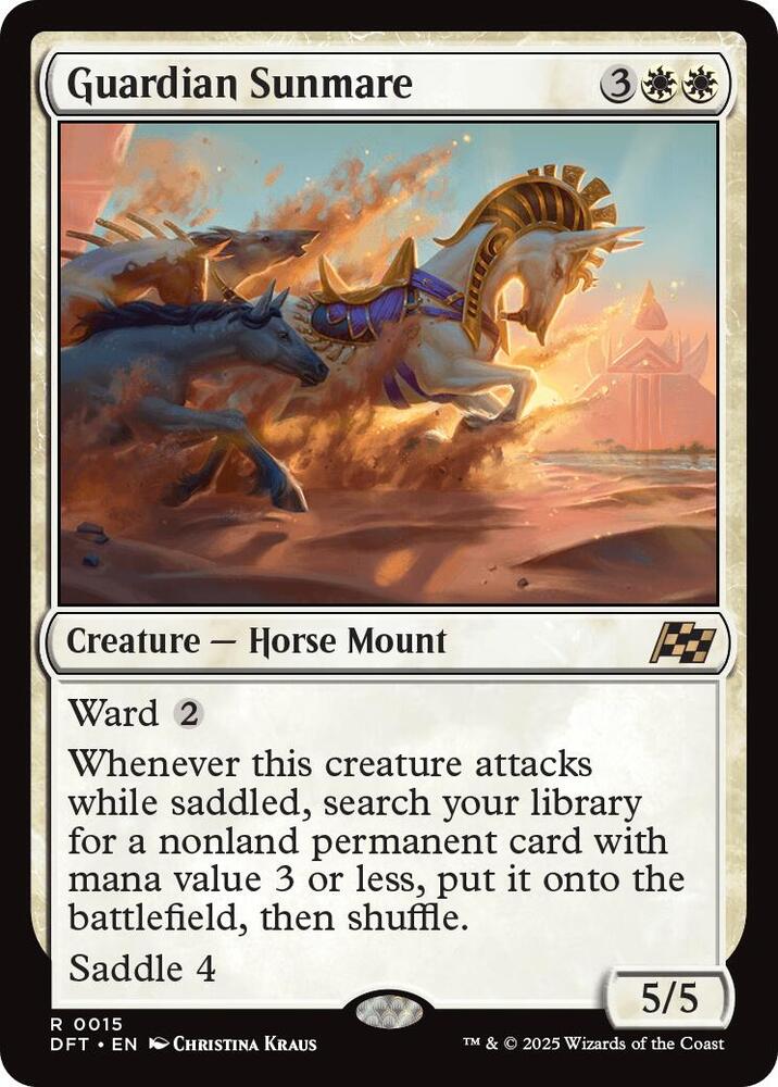 Guardian Sunmare 15 card from Aetherdrift