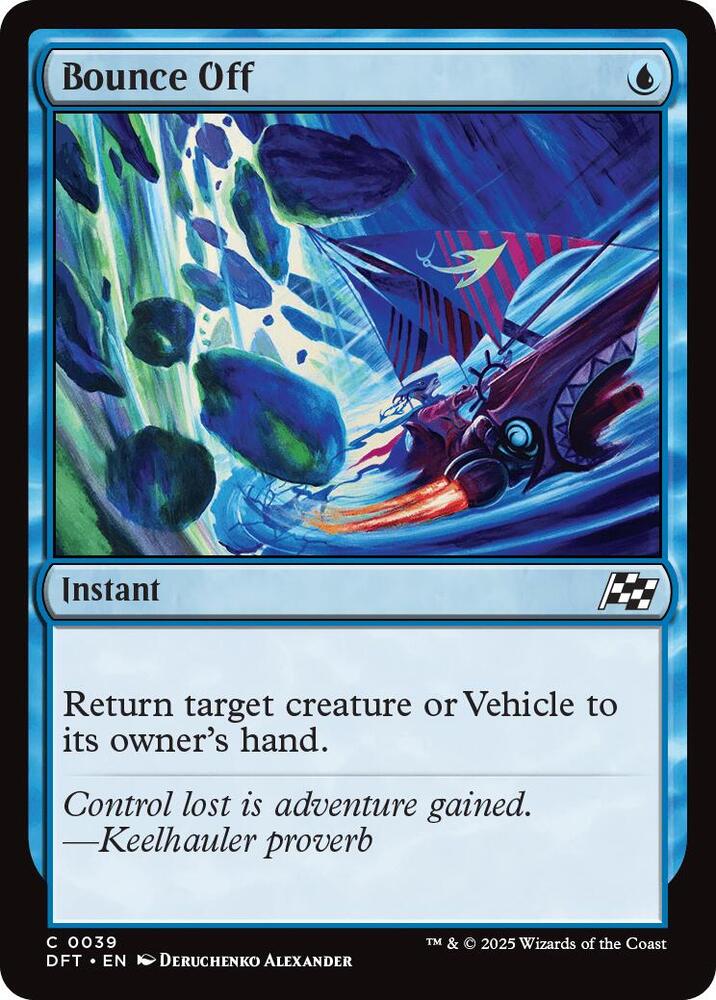 Bounce Off 39 card from Aetherdrift