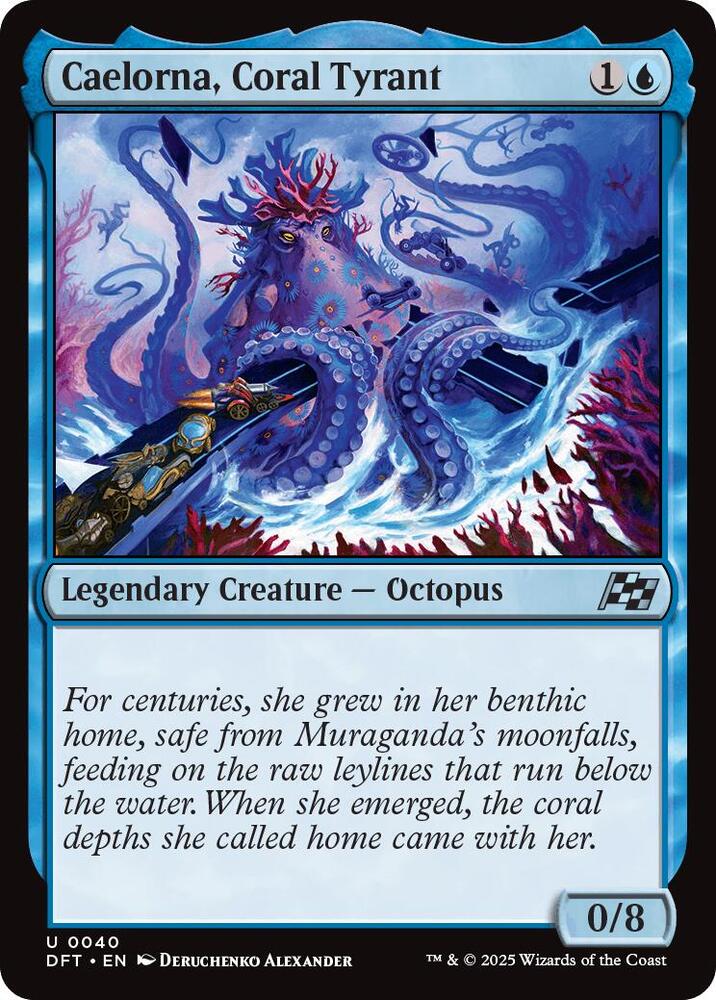 Caelorna, Coral Tyrant 40 card from Aetherdrift