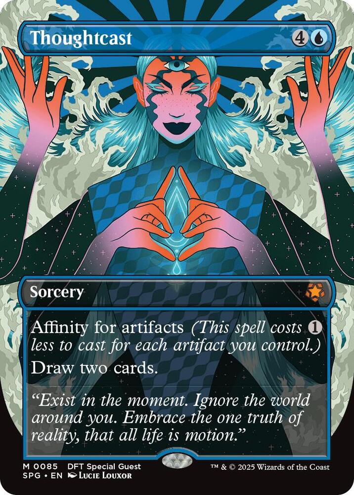 Thoughtcast (Borderless) 85 card from Special Guests